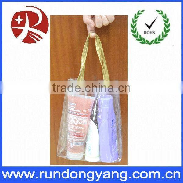 pvc plastic cosmetic bag