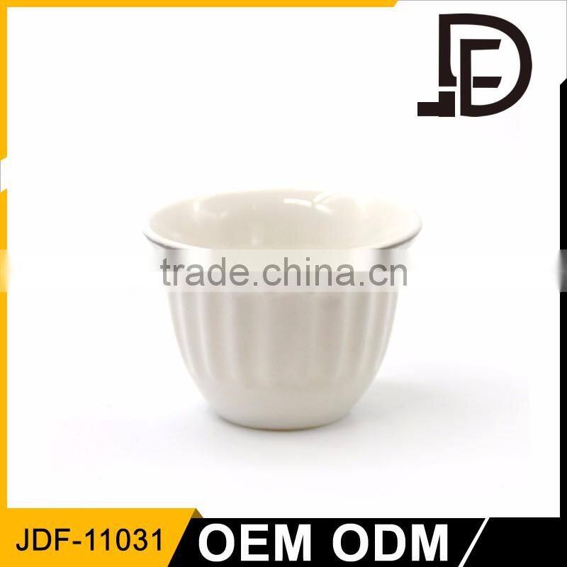 Tableware 12pcs gold emboosed arabic coffee cups cawa, cawa cup set