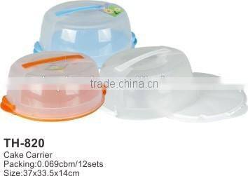 Hot Sale Clear Plastic Cake Box,/Plastic Cake CarrierrTH-820