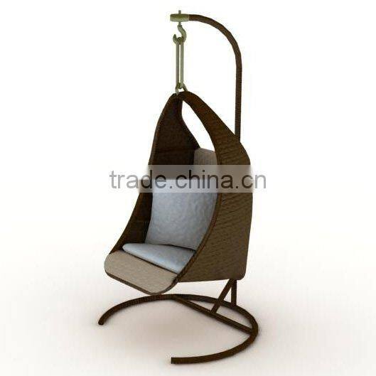 Outdoor PE Rattan/Wicker Swing