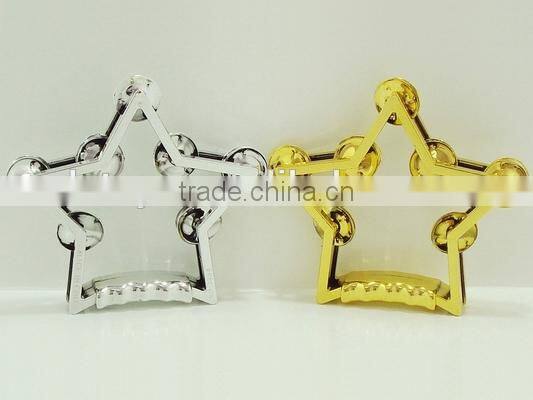 Instrument Beautiful Tambourine musical instrument decoration Star style