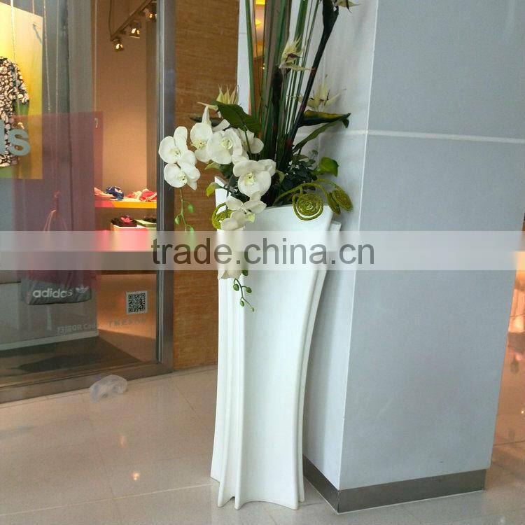 Fiberglass vases and pots