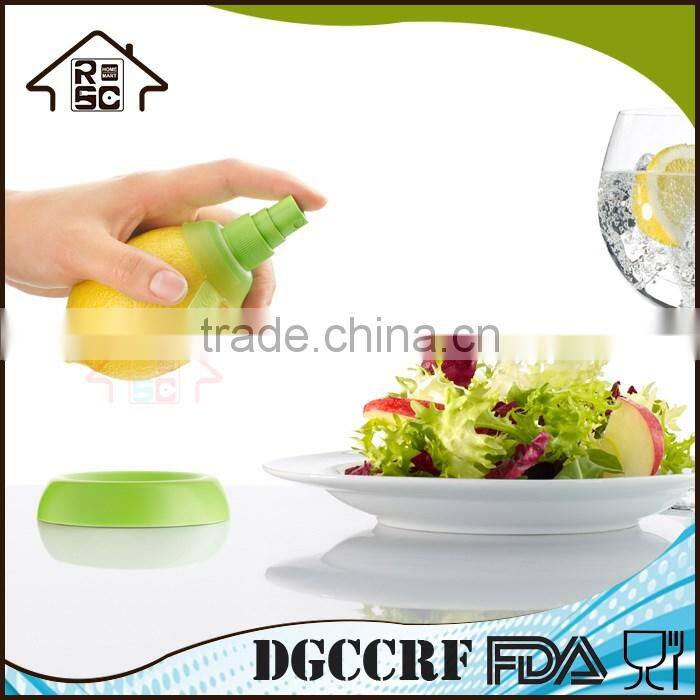NBRSC Lemon Sprayer Fruit Juice Citrus Spray Cooking Tool 3Pcs/Set Hand Juicer Reamer