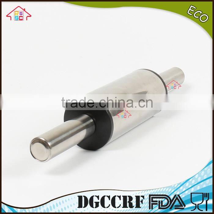 NBRSC OEM/ODM customized size Non stick stainless steel Rolling Pin with plastic core for Kids