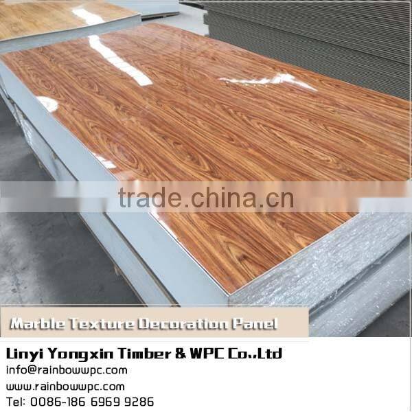 036 Interior Decorative Marble Texture waterproof Pvc Bathroom Wall Panels