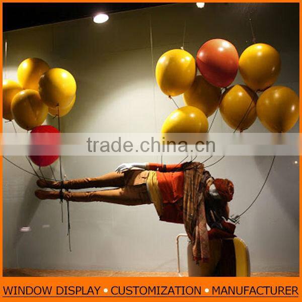 Antique Iron Bird Window Display