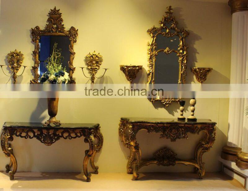 Wholesales reproduction baroque style hallway french display