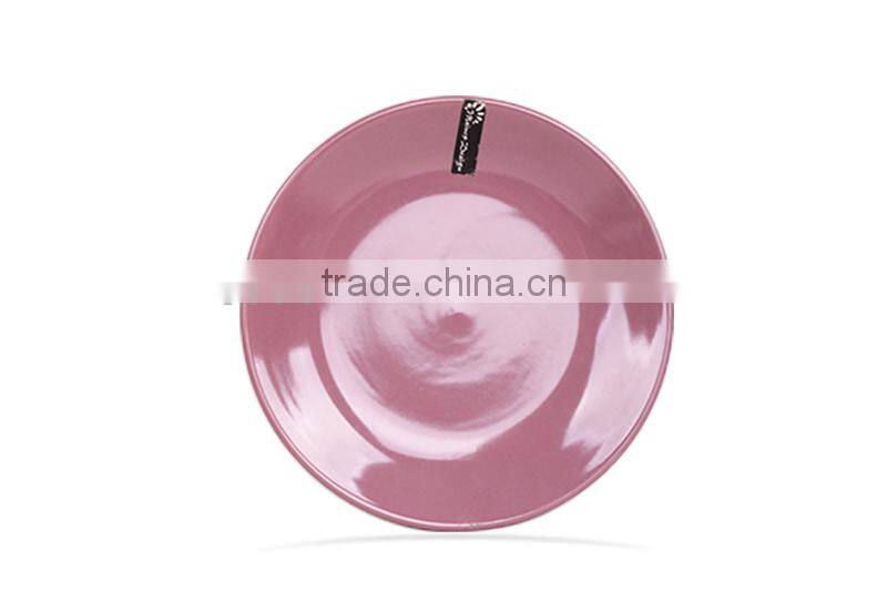 stoneware 8.5" plate ceramics