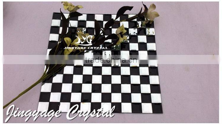 Diamond 5 surface glass mosaic 25*25mm