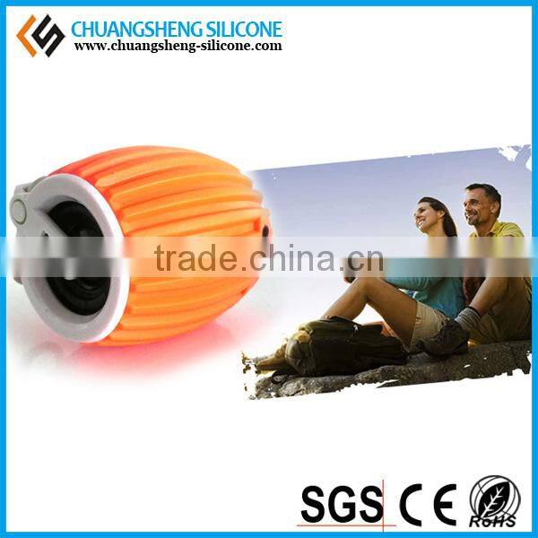 Portable travel mini bluetooth speaker with fm radio for stage or home