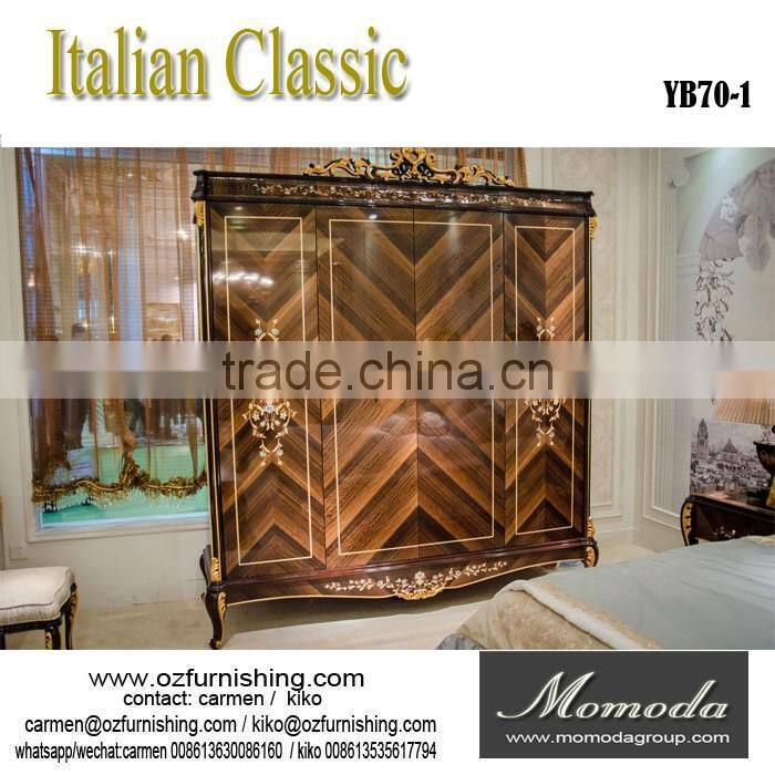 YB70-1 new model design Middle east arabic style king size bedroom furniture