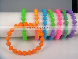 HOT silicone beaded bacelet