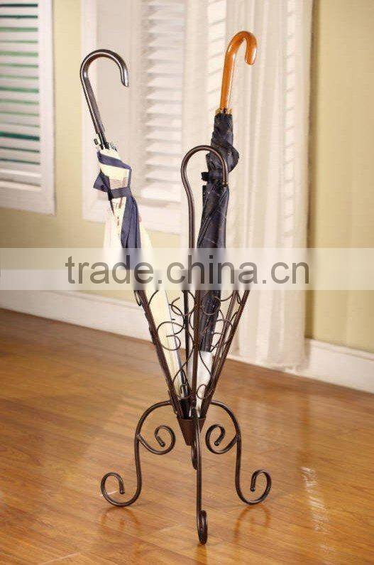 Metal iron umbrella stand