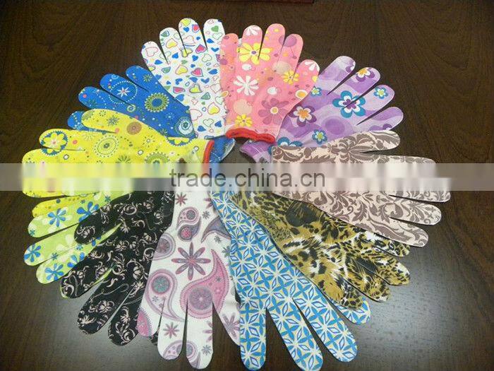 SunnyHope China Factory nitrile coated women's garden gloves