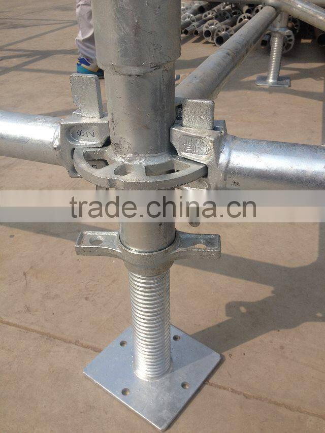 Echafaudage High Loading Carrying Capacity Ringlock Scaffolding Ringlock Scaffolding System