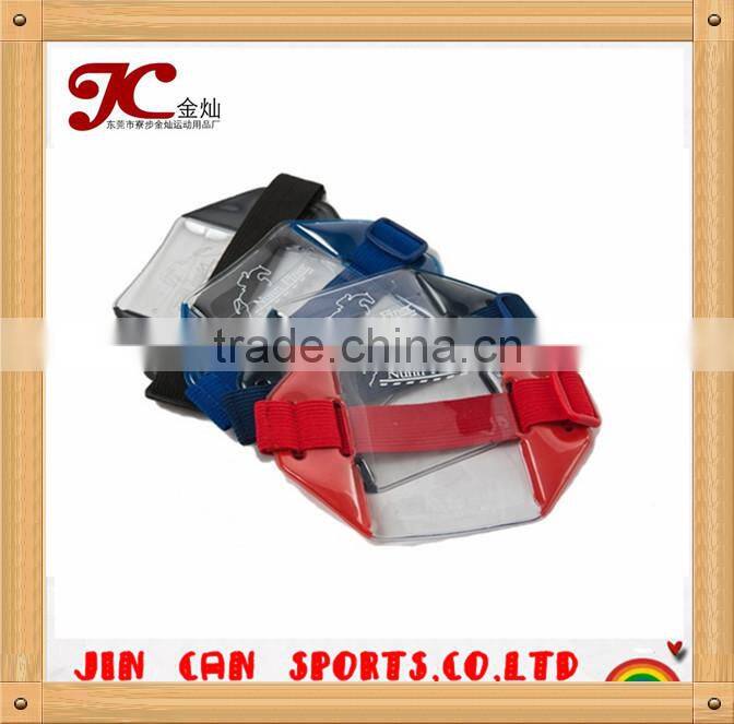 customized fabric reflective armband ID badge holder