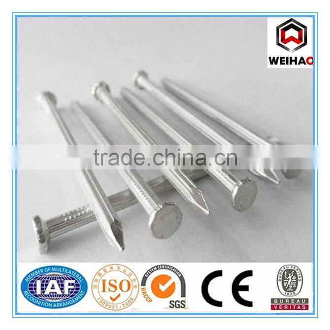 galvanized hardened concrete steel nails/stainless steel concrete nail