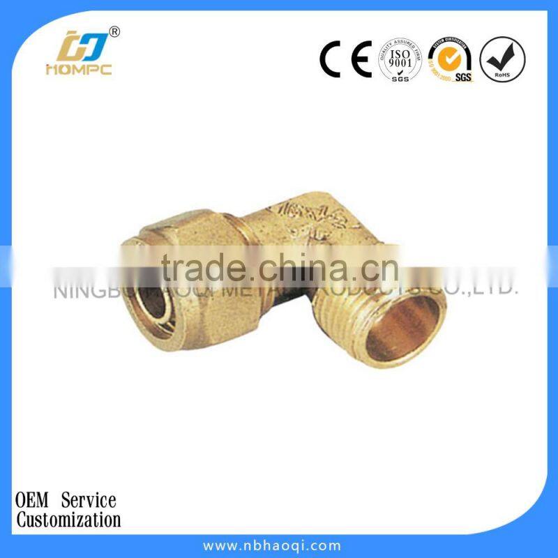 low price brass Compression Fittings for pex-al-pex pipe
