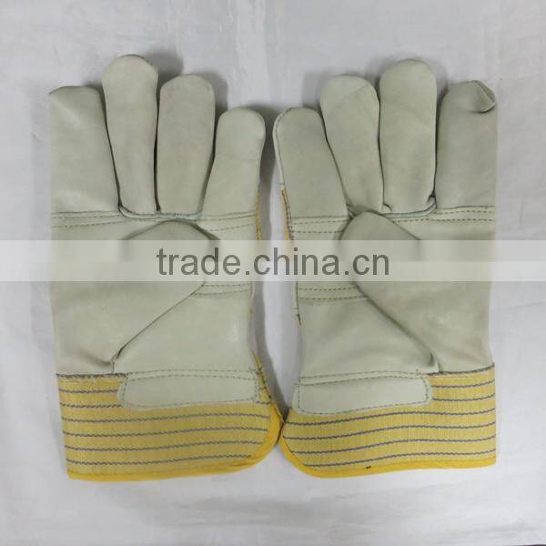 Cow Grain Leather Gloves Full Grain Leather Working Gloves