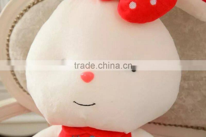 Baby toy birthday gifts stuffed coloful rabbit plush bunny toy cute beautiful rabbit easter bunny soft toys