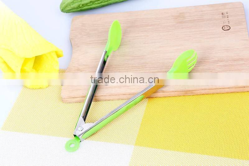 UJ28 Best selling on Amaozn 12' food kitchen silicone tongs