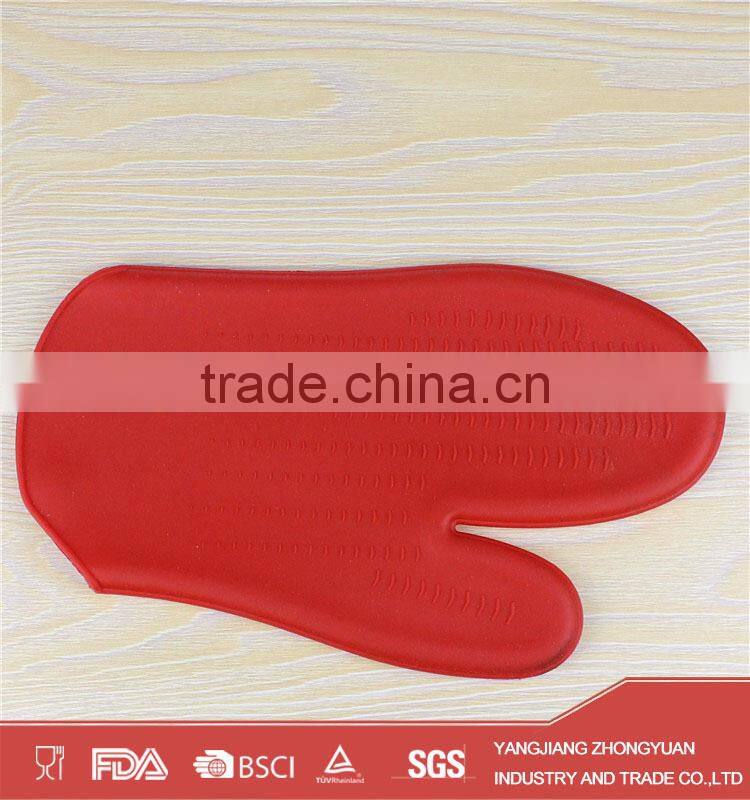 High heat resistant custom design silicone household oven glove