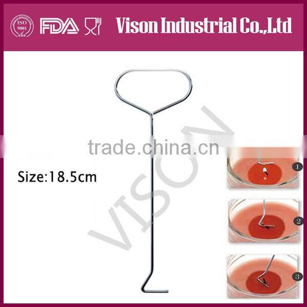 High quality stainless steel wick trimmer candle scissors /snuffer/dipper professional production C013