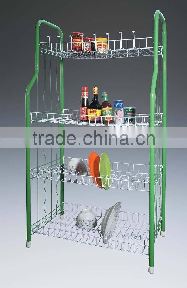 400-97 3-tier shoe rack with chrome plating finishing