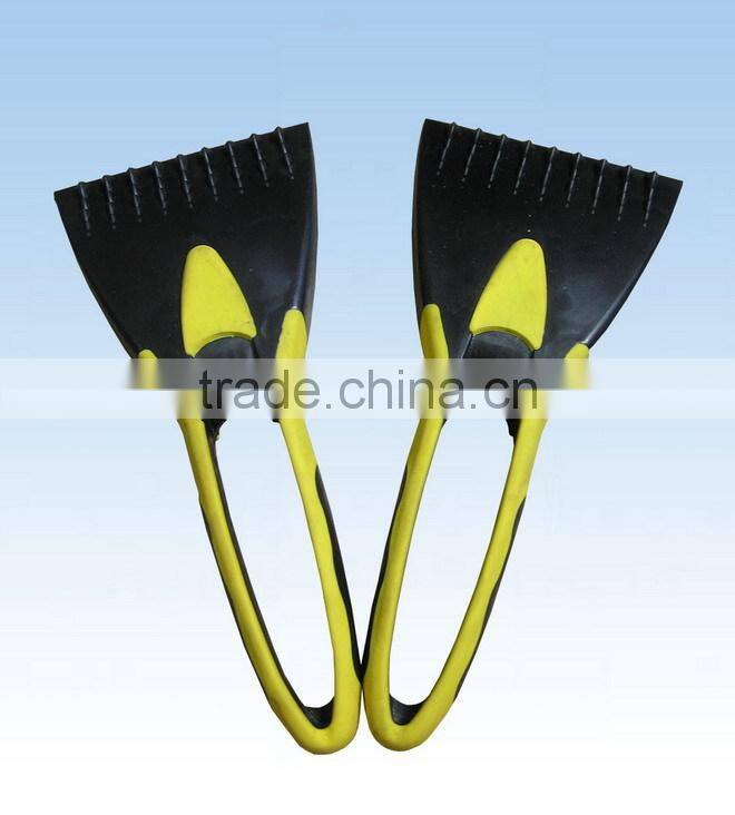best soft hand plastic car window ice scraper with hang hole