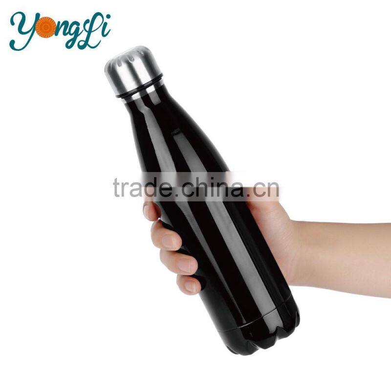 Keeps Drinks Hot for 12 Hours and Cold for 24 Vacuum Insulated Stainless Steel Cola Sports Water Bottle