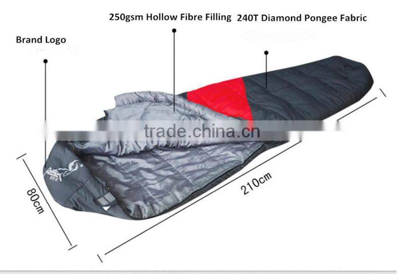 Hiking Sleeping Bag Thermal Sleeping Bag with Compression Sack