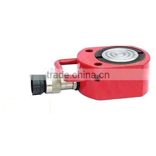 High tonnage single acting flat short hydraulic jack