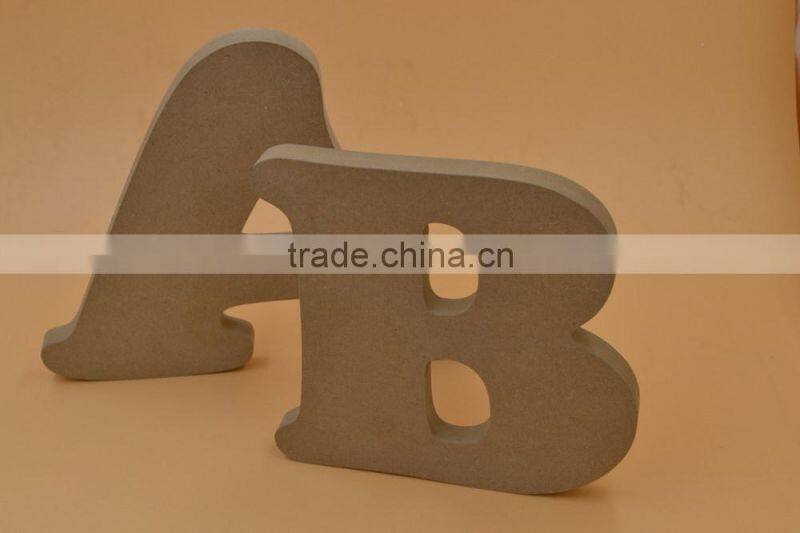 wooden MDF Letter L, alphabet letter