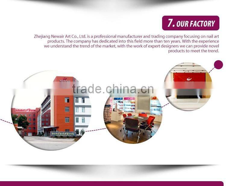 Professional wholesale nail tip glue transparent 6g full test nail art glue