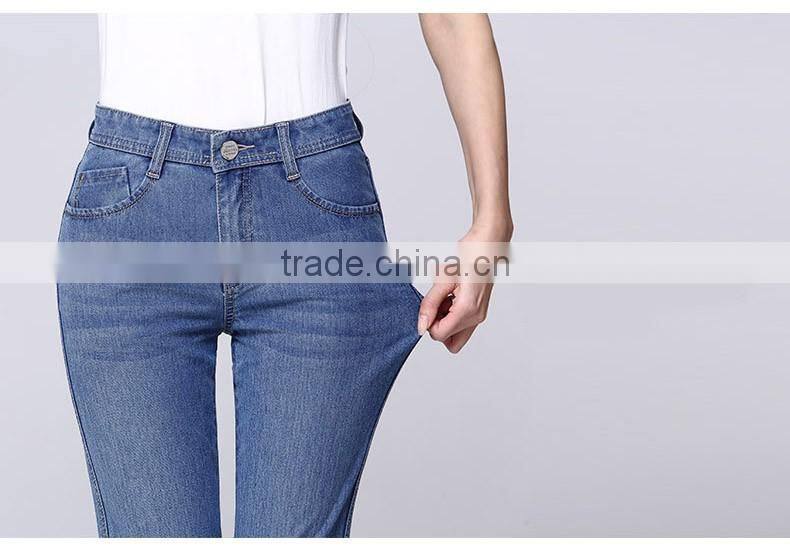 Plus size Skinny Jeans Women Denim Pants 2016 New Slim Pencil Pants Capris Trousers Fits ladies Jeans leggings Women Jeans