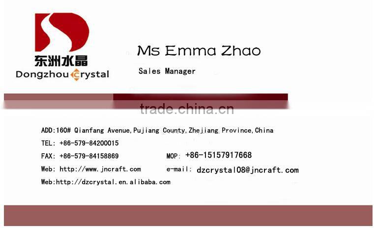 Crystal fancy stone rhinestone with metal claw for clothing