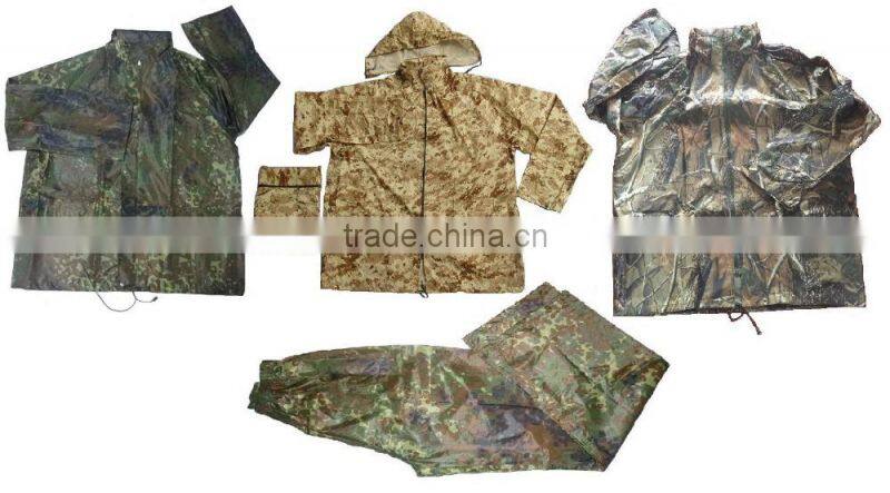 polyester Motorcycle rainsuit