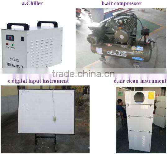 Large format garment textile auto feeding MC1610 CO2 laser fabric cutting machine/CNC laser cutter with double head