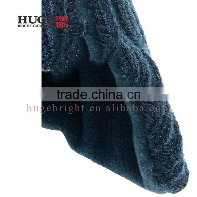 New Fashion Comfortable Soft Knit Fleece Lining Winter Hat