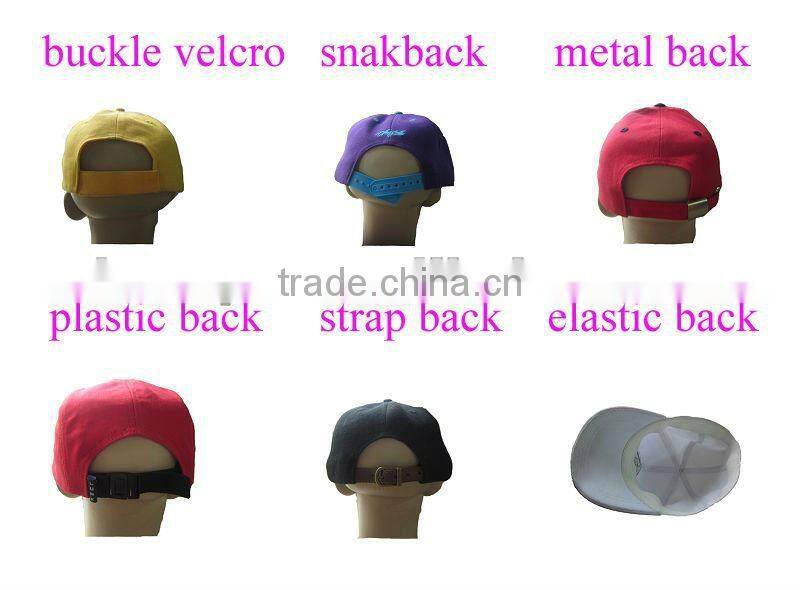 Blank two colors cotton twill mesh snapback baseball cap