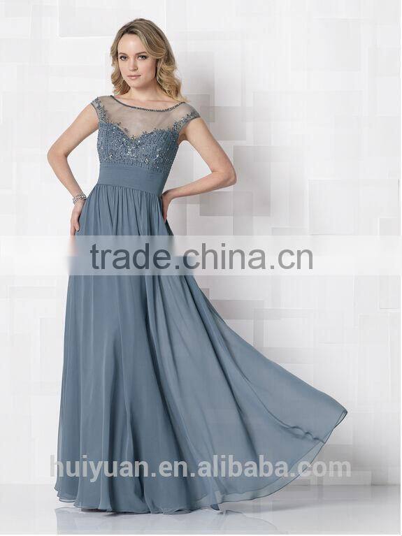 three color satin off shoulder long beaded evening dress 2015