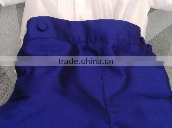 100% Cotton Hot Sale Children's Formal Dress Cotton Child Suit Kids Clothes Clothing Set