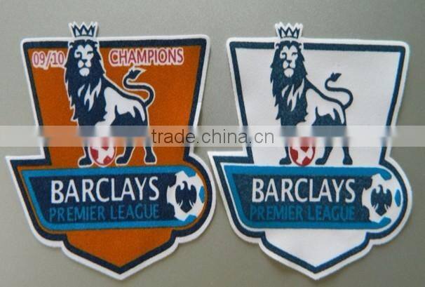 Flock Cheap Custom Heat Transfer Embossed Label for Clothing