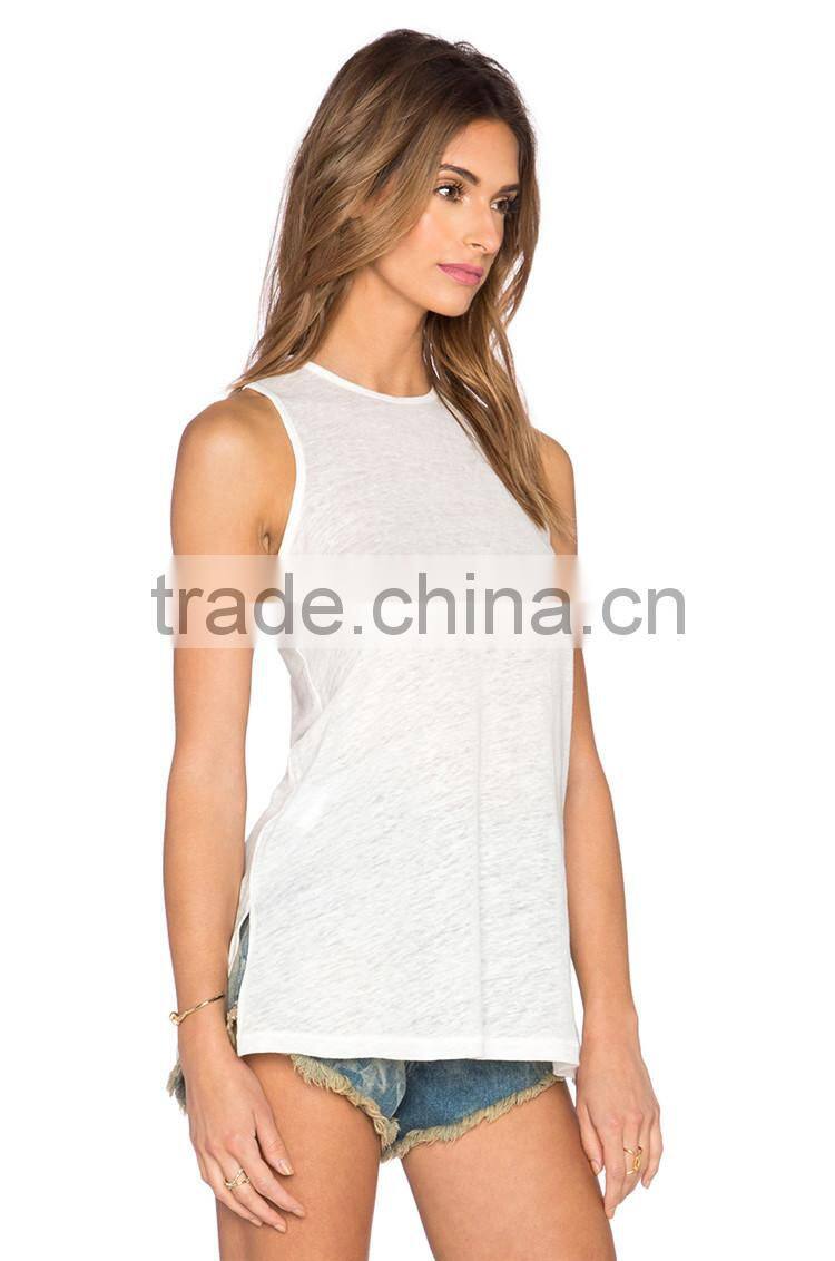 Women's tight tank tops casual wear tank tops y back tank tops