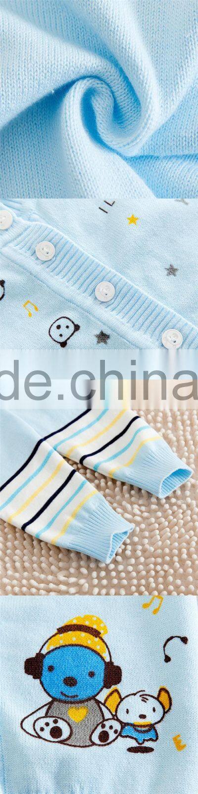 Top quality 0-24 months Anti-Static 100% cotton newborn baby boy clothing sets