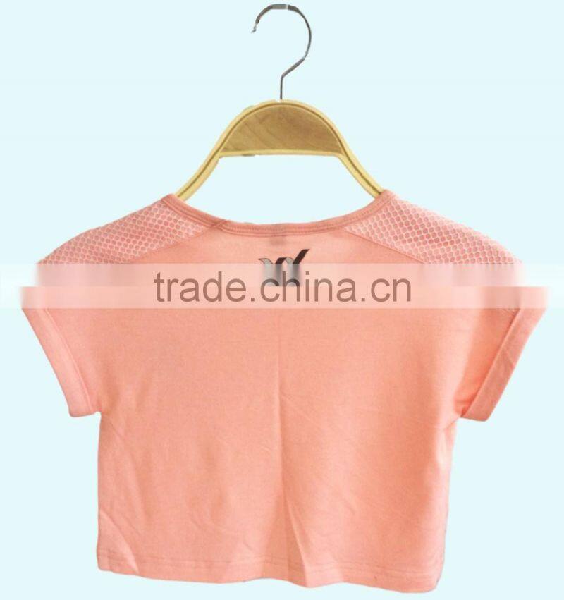 latest design kids short sleeve round neck printing t-shirts wholesale china supplier