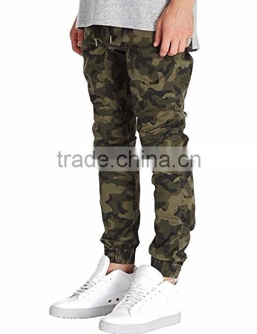 Mens crossfit camo jogger pants mens blank design sweatpants wholesale