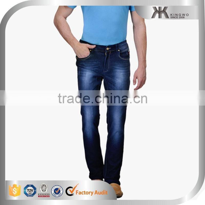 Acid Washed Mens Latest Distressed Blank Jeans Denim Jeans