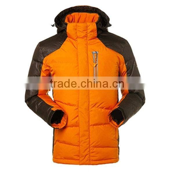 2015 New Style Man's & Woman's Short Breathable Ski Jacket With Hoodie