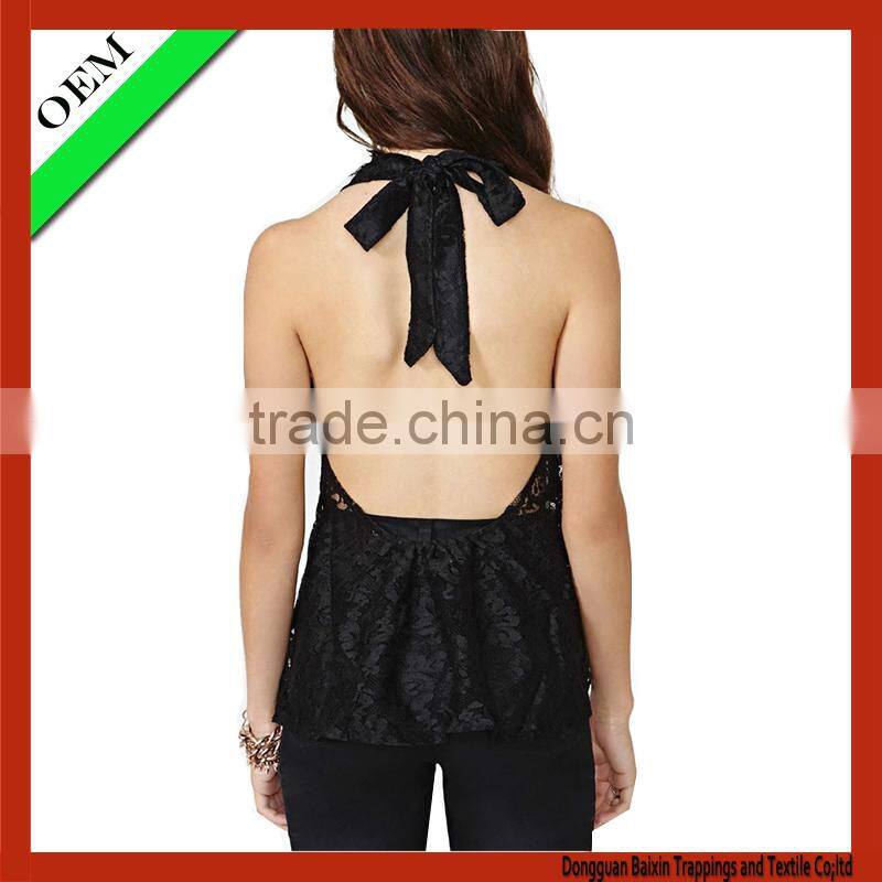 2016 custom fashion women's clothing / ladies sexy tank top